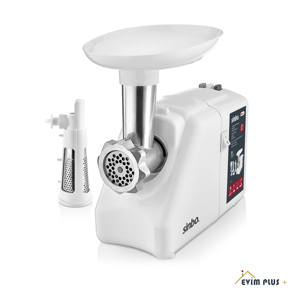 Sinbo SHB-3189 2000 W Salça ve Et Kıyma Makinesi